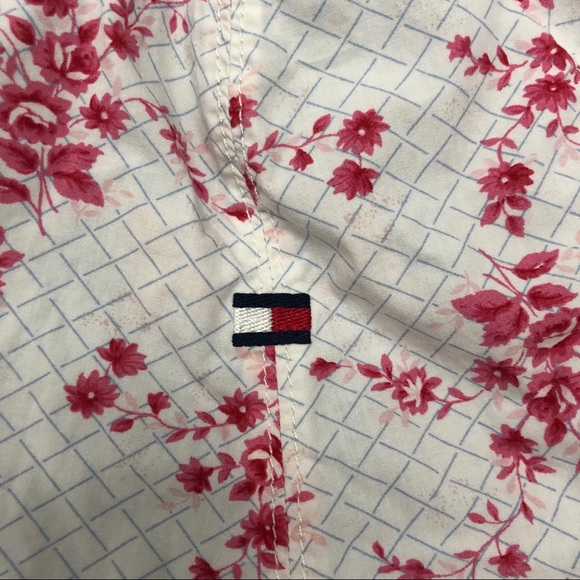 Girl Tommy Hilfiger Reversible Chambray Bucket Hat - Picture 7 of 7